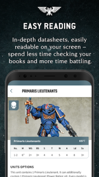 İndir (OLD)Warhammer 40,000:The App Yaşam Tarzı Android için Ekran görüntüsü 4