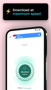 İndir VPN Indonesia - Indonesian IP Araçlar Android için Ekran görüntüsü 4