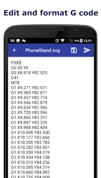 İndir G-code Generator İş Android için Ekran görüntüsü 3