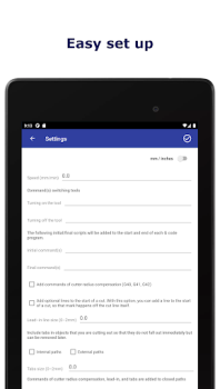 İndir G-code Generator İş Android için Ekran görüntüsü 5