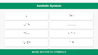 İndir Aesthetic Symbols İş Android için Ekran görüntüsü 4
