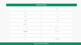 İndir Aesthetic Symbols İş Android için Ekran görüntüsü 7