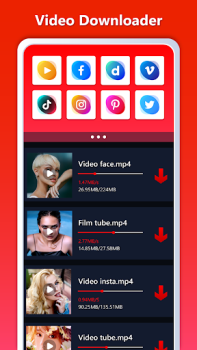 İndir Total Video Downloader Sosyal Android için Ekran görüntüsü 5