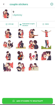 İndir +18 Stickers for Whatsapp Özelleştirme Android için Ekran görüntüsü 6