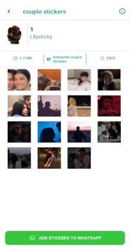 İndir +18 Stickers for Whatsapp Özelleştirme Android için Ekran görüntüsü 7