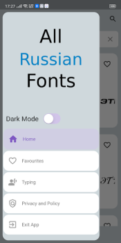 İndir All Russian Fonts Özelleştirme Android için Ekran görüntüsü 4