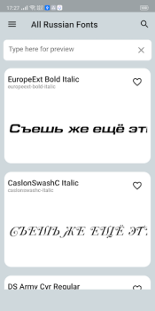 İndir All Russian Fonts Özelleştirme Android için Ekran görüntüsü 5