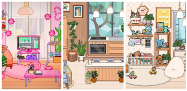 İndir Toca Boca House Ideas Özelleştirme Android için Ekran görüntüsü 4