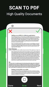 İndir DocScan - PDF Scanner App İş Android için Ekran görüntüsü 7