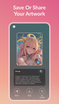İndir Dream AI Art Generator Sanat ve Tasarım Android için Ekran görüntüsü 6