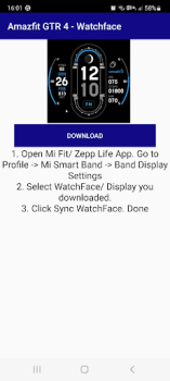 İndir Amazfit GTR 4 WFace Özelleştirme Android için Ekran görüntüsü 2