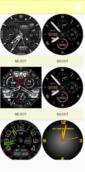 İndir Amazfit T Rex / 2 / Pro WFace Özelleştirme Android için Ekran görüntüsü 3
