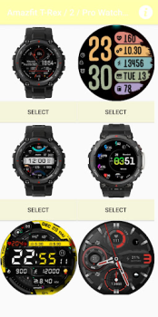 İndir Amazfit T Rex / 2 / Pro WFace Özelleştirme Android için Ekran görüntüsü 4