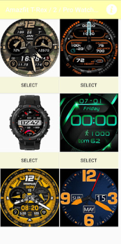 İndir Amazfit T Rex / 2 / Pro WFace Özelleştirme Android için Ekran görüntüsü 6