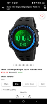 İndir Skmei Watch Store Alışveriş Android için Ekran görüntüsü 3