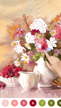 İndir Colorswipes® - Color by Number Masa oyunları Android için Ekran görüntüsü 3