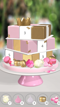 İndir Cake Coloring 3D Masa oyunları Android için Ekran görüntüsü 4