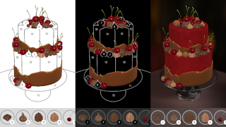 İndir Cake Coloring 3D Masa oyunları Android için Ekran görüntüsü 5