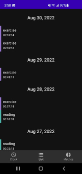 İndir Time Clock İş Android için Ekran görüntüsü 5
