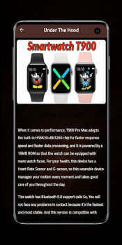 İndir smart watch T900 Pro Max Guide İş Android için Ekran görüntüsü 3