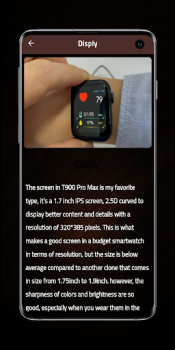 İndir smart watch T900 Pro Max Guide İş Android için Ekran görüntüsü 5