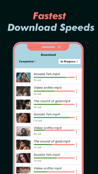 İndir All Video Downloader App Video oynatıcılar ve düzenleyiciler Android için Ekran görüntüsü 4