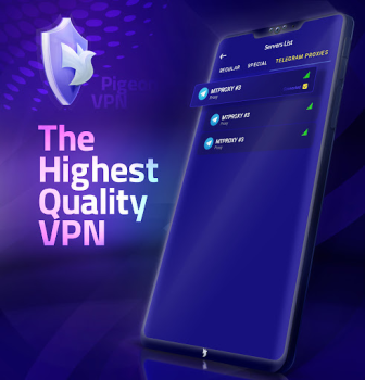 İndir Pigeon VPN - Ultimate & Fast Araçlar Android için Ekran görüntüsü 4