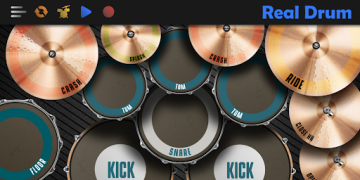 İndir Real Drum: elektronik davul Müzik Android için Ekran görüntüsü 6