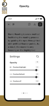 İndir Bionic Reading® Kitaplar & Rehberler Android için Ekran görüntüsü 5