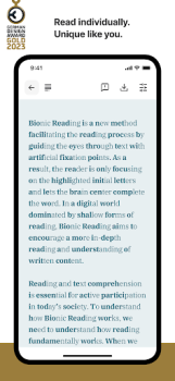 İndir Bionic Reading® Kitaplar & Rehberler Android için Ekran görüntüsü 7