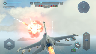 İndir Sky Warriors: Uçak Savaş Oyunu Eylem Android için Ekran görüntüsü 3