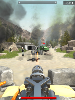 İndir Infantry Attack: War 3D FPS Eylem Android için Ekran görüntüsü 5