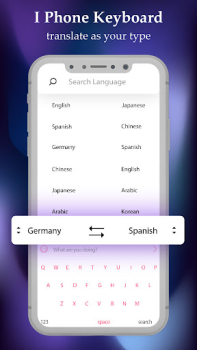 İndir Keyboard For iPhone 14 pro Özelleştirme Android için Ekran görüntüsü 2