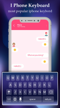 İndir Keyboard For iPhone 14 pro Özelleştirme Android için Ekran görüntüsü 5