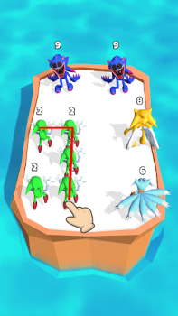 İndir Merge Super - Monster Fight Arcade Android için Ekran görüntüsü 4