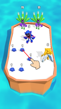 İndir Merge Super - Monster Fight Arcade Android için Ekran görüntüsü 5