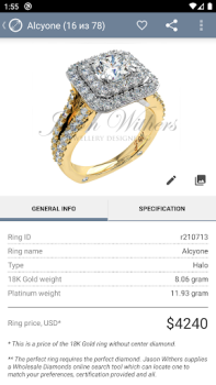 İndir Ring Sizer by Jason Withers © Yaşam Tarzı Android için Ekran görüntüsü 4