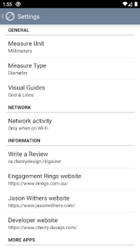 İndir Ring Sizer by Jason Withers © Yaşam Tarzı Android için Ekran görüntüsü 7