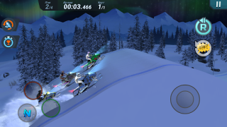 İndir Mad Skills Snocross Yarış Android için Ekran görüntüsü 3