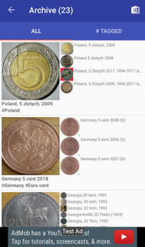 İndir Coinoscope: Coin identifier Kitaplar & Rehberler Android için Ekran görüntüsü 3