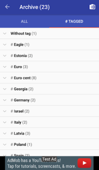 İndir Coinoscope: Coin identifier Kitaplar & Rehberler Android için Ekran görüntüsü 4