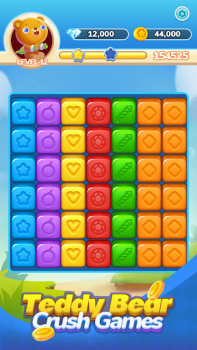İndir Teddy Bear - Crush Games Gündelik Android için Ekran görüntüsü 3
