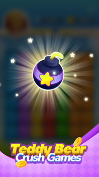 İndir Teddy Bear - Crush Games Gündelik Android için Ekran görüntüsü 4