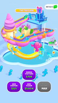 İndir My Aquapark: Idle Water Empire Simülatörler Android için