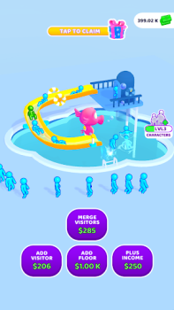 İndir My Aquapark: Idle Water Empire Simülatörler Android için Ekran görüntüsü 7