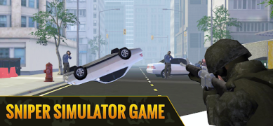 İndir Sniper Area: Silah oyunu Simülatörler Android için Ekran görüntüsü 6