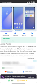 İndir Themes : MIUI Theme Özelleştirme Android için Ekran görüntüsü 3