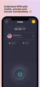 İndir V2Net vpn : V2ray Fast, secure Araçlar Android için Ekran görüntüsü 5