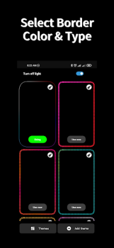 İndir Border Screen RGB Color Light Özelleştirme Android için Ekran görüntüsü 4