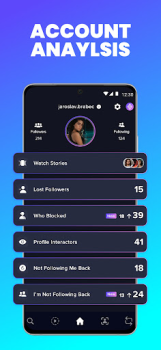 İndir Luyo - Instagram için Analiz Sosyal Android için Ekran görüntüsü 6